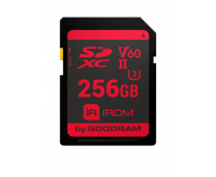 GOODRAM 256GB SDXC UHS-II U3 zapis 95MB/s odczyt 280MB/s - 377406 - zdjęcie 1
